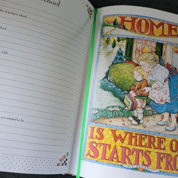 Vintage 1993 Baby Book A Mothers Journal Mary Engelbreit Unused Illustrated - Picture 13 of 13